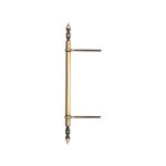 Bros - fiches  lacets dgondables - acier vieux bronze hauteur 264 mm