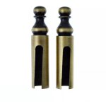 Bros - paire cache - fiche rustique n°16 pour exacta Ø16 h. 80mm vieux bronze - cf - 16 - a - ex16 - ... Bros - paire cache - fiche rustique n°16 pour exacta Ø16 h. 80mm vieux bronze - cf - 16 - a - ex16 - ...