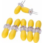 Brochettes de mas, 12pcs bbq brochettes epis mas acier inoxydable cuisine fourchettes  fruit