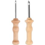 Broderie d'aiguille de poinon, punch needle, stylo de broderie aiguille de poinon, aiguille de poinon, ...