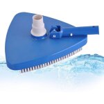 Brosse aspirante pour piscine, aspirateur manuel ponder pour bassin, limination algues rsidentiel ...