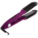 Brosse  boucler lisseur lectrique lisseur en cramique cheveux raides ou boucls