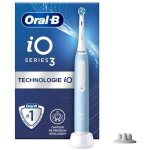 Brosse a dents lectrique oral - b io3s - bleue - connecte bluetooth, 2 brossettes, 1 tui de voyage ...
