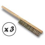 Brosse fine de bijoutier nettoyage et brossage des bijoux, argenterie et objets d'art fragiles - quantit ...