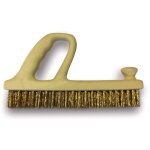 Brosse � main rabot - acier souple - 4 rangs kibros