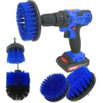 Brosse de nettoyage, 5 pi�ces brosse perceuse nettoyage, brosse visseuse, brosse de forage puissante ...