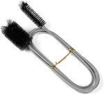 Brosse de nettoyage flexible, brosse tubulaire, brosse multifonction à double tête en acier inoxydable ... Brosse de nettoyage flexible, brosse tubulaire, brosse multifonction à double tête en acier inoxydable ...