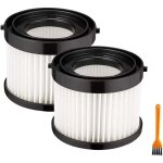Avec brosse de nettoyage pour milwaukee 49 - 90 - 0160 casa, filtre de rechange pour accessoires d'aspirateur ...