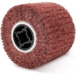 Brosse en nylon rouleau de ponage brosse rouleau de satin meuleuse d'angle manchons de ponage pour ...