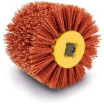 Brosse en nylon scheppach pour machine de ragr�age mrs1300. brosse de rechange - largeur 100 mm - diam�tre ...