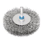 Fp - brosse plate rbu 8015 / 6 inox 0. 30 d. 80 mm 6 mm �paisseur de fil 0. 3 mm va 15 mm
