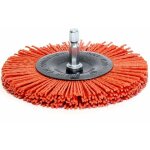 Rosemary - brosse poncage nettoyage bois pour visseuse / perceuse. brosse circulaire 100mm en nylon  ...