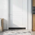 Brosses de porte adh�sives 12 pcs noir 100 cm