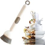 Brosse � r�curer pour vaisselle, brosse rotative de