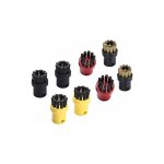 Brosse ronde pour nettoyeur vapeur karcher (lot de 8)