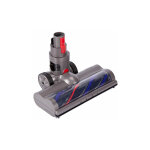 Brosse rotative motorise compatible pour dyson v7 v8 v10 v11 v12 v15 rouleau souple pour parquet carrelage ...
