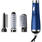 Brosse s�che - cheveux multifonctionnelle peigne s�che - cheveux rotation r�glable � trois vitesses bleu ...