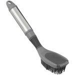 Brosse vaisselle en caoutchou silver & clean gris - 5five