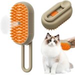 Brosse  vapeur pour chat - peigne d'pilation des poils d'animaux avec rservoir d'eau - brosse  vapeur ...