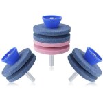 Broyeur 3 pices pour couteaux de tondeuse  gazon, affteur de tondeuse  gazon, meule d'afftage pour ...