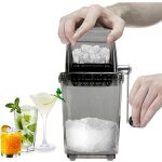 Broyeur  glace manuel broyeur  glace rotatif cocktails slush machine  glaons broys smoothies broyeur ...