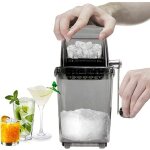Broyeur  glace manuel broyeur  glace rotatif cocktails slush machine  glaons broys smoothies broyeur ...