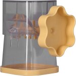 Broyeur � noix manuel mini - pour noix, noisettes et amandes - jaune (carr�)