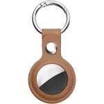 Brun)ainiv airtag tuis de protection en cuir, airtag porte cl, tui anti - rayures portable pour airtags, ...