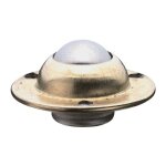 Rouleau � billes d. du c�ble m�tallique 25 mm acier galvanis� capacit� de charge 20 kg