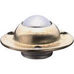 Rouleau  billes d. du cble mtallique 31 mm acier galvanis capacit de charge 25 kg