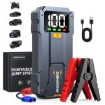 Bsmoom b17 batterie de d�marrage automobile 7000a, d�marreur de voiture 12v (compatible avec tous les ...