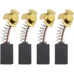 Tonchean balai charbon, sr 2 paires balais de charbon moteur rechange de perceuse filaire compatibles ...