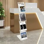Bureau debout  6 niveaux - prsentoir pliable - support de magazines - catalogue de bureau - support ...