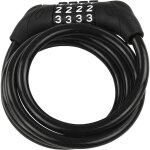 Burg wachter - burg wchter 1230 c 120 antivol  cble spiral noir fermeture  combinaison c304342