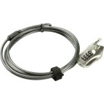 Burg wachter - burg w�chter 29830 c�ble antivol argent avec serrure � combinaison