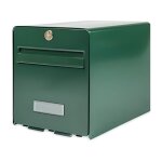 Burg wachter - boite aux lettres favor en acier galvanise - 1 porte - vert