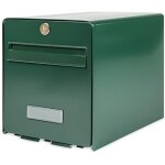 Burg wachter - boite aux lettres favor en acier galvanise - 1 porte - vert Burg wachter - boite aux lettres favor en acier galvanise - 1 porte - vert