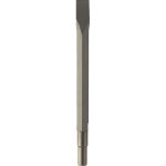 Burin hexagonal 19mm avec extr�mit� cylindrique - 320 larg. 24 long. totale 400