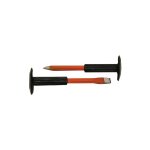 Burin et pointerolle 250 mm ? acier pour per�age b�ton arm� ? performance optimale pour ma�onnerie ? ...