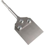 Burin � spatule sds plus 250 x 100mm, pour enlever des rev�tements de sol et des rev�tements en combinaison ...