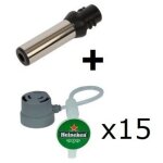 Buse + 3 lots de 5 tubes Buse + 3 lots de 5 tubes