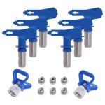 Buse airless pulv�risation r�versible, 2x buse si�ge garde, accessoires buse airless pour pistolet � ...