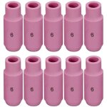 Buse en alumine et cuves c�ramiques pour soudure tig buses 10n48, 6 avec orifice de 9, 5mm - pour chalumeau ...