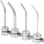 Buse de pistolet  air chaud buse incurve tendue soudage universel accessoires de soudage alliage d'aluminiu ...