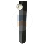 Portac ? but�e de fin de course pour portail motoris� ? tampon caoutchouc 40mm ? tube 330mm ? d�port ...