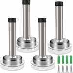 But�es de porte - 4 pi�ces arr�t de porte en inox antiadh�sif 3m 9. 5cm, butee de porte murale avec vis ...