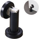 But�e de porte magn�tique en acier inoxydable bross�, fixation murale ou au sol, s�curit� enfant