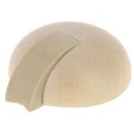 But�e de porte � fixer au sol chrisligne bois ch�ne, l. 5. 1 x h. 2 x l. 4. 8 cm