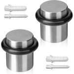 But�e de porte sol � visser, 2 pi�ces arr�t de porte en acier inoxydable - �20x25mm - arr�t de porte ...