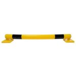 [jamais utilise] but�e de protection pour parking viso longueur 1200mm noir et jaune - tpx1200nj